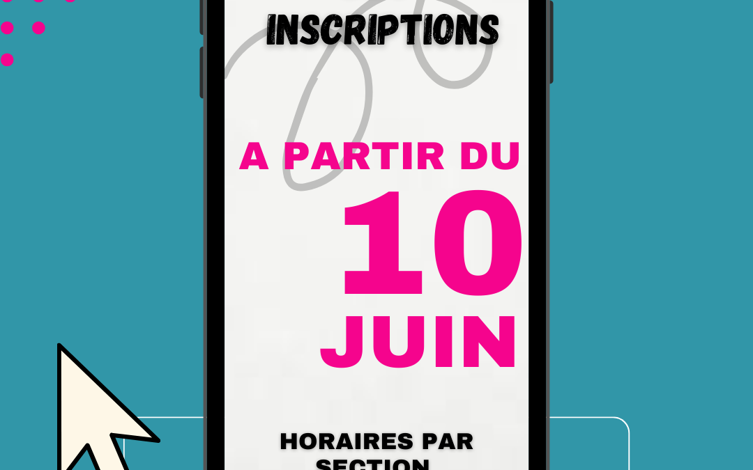Inscriptions nouveaux adhérents saison 2025/2026, en ligne sur l’application Monclub